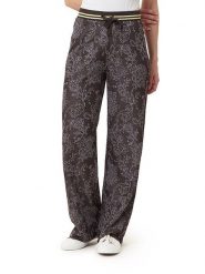 Scotch & Soda Spodnie w kolorze ciemnobrązowym rozmiar: XS. Brązowe spodnie materiałowe Scotch & Soda, bez wzorów, z materiału, z podwyższonym stanem. Za 164.40 zł.