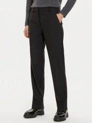 Calvin Klein Spodnie materiałowe K20K207633 Czarny Regular Fit. Czarne spodnie materiałowe Calvin Klein, bez wzorów, z materiału. Za 419.99 zł.