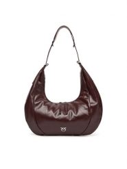 PINKO Torebka Slouchy Hobo Big PE 25 PLTT 104295 A26J Bordowy. Czerwone torebki klasyczne Pinko, bez wzorów, ze skóry, bez dodatków. Za 1,259.00 zł.