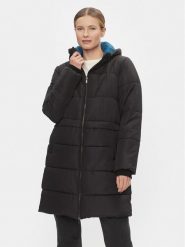 Vila Kurtka puchowa 14084969 Czarny Regular Fit. Czarne kurtki Vila, na zimę, bez wzorów, z puchu, bez kaptura. Za 209.99 zł.