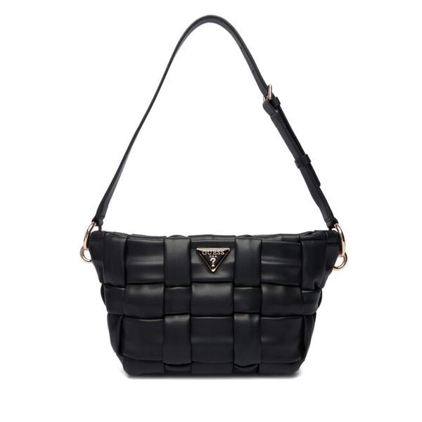 Torebka Guess. Czarne torebki klasyczne Guess, z aplikacjami, klasyczne, bez dodatków. Za 369.99 zł.