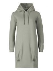 Alpine Pro Sukienka dresowa "Lorra" w kolorze zielonym rozmiar: M/L. Zielone sukienki Alpine Pro, l, bez wzorów, z dresówki, bez kołnierzyka, bez ramiączek, mini. Za 128.25 zł.
