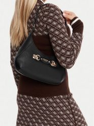 Guess Torebka Mimina HWBG80 15180 Czarny. Czarne torebki klasyczne Guess, z aplikacjami, ze skóry, bez dodatków. Za 329.99 zł.