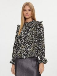 JDY Bluzka 15308129 Czarny Regular Fit. Czarne bluzki JDY, xl, bez wzorów, z syntetyku, bez kołnierzyka, bez ramiączek. Za 69.99 zł.