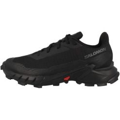 Buty do biegania damskie Salomon Alphacross 5. Czarne buty do biegania Salomon, bez wzorów, z materiału, bez zapięcia, do biegania. Za 489.99 zł.