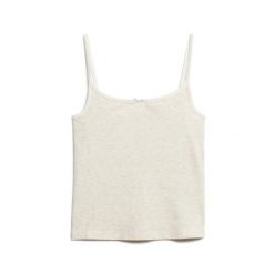 Damski tank top Superdry. Białe bielizna termoaktywna damska Superdry, bez wzorów, bez ramiączek. Za 114.95 zł.