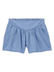 Carter's Szorty w kolorze błękitnym rozmiar: 116/122. Niebieskie szorty carter's, bez wzorów, z bawełny. Za 61.75 zł.