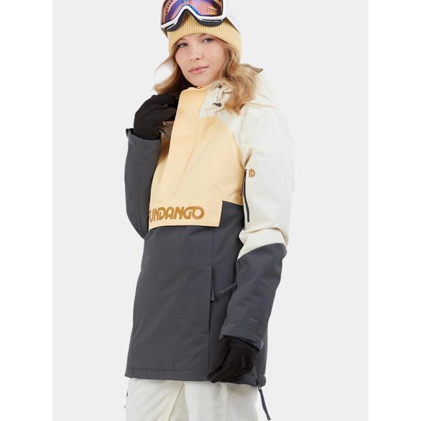 Kurtka Narciarska Damska Fundango Birch Eco Logo. Szare kurtki narciarskie FUNDANGO, na zimę, xs, bez wzorów, bez kaptura, narciarskie. Za 599.90 zł.