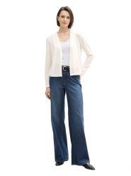 Tom Tailor Kardigan w kolorze kremowym rozmiar: XL. Brązowe swetry Tom Tailor, xl, bez wzorów, bez ramiączek. Za 69.99 zł.