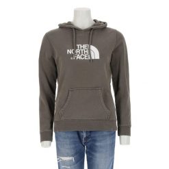 Second life - Damska bluza TNF Khaki - Stan bardzo dobry. Zielone bluzy bez kaptura The North Face, bez wzorów, bez kaptura. Za 127.76 zł.