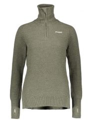 Bergans Wełniany sweter "Ulriken" w kolorze khaki rozmiar: M. Brązowe swetry Bergans, m, bez wzorów, z wełny, bez ramiączek. Za 349.73 zł.