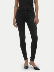 Vero Moda Jeansy Flash 10298722 Czarny Skinny Fit. Czarne jeansy Vero Moda, xl, bez wzorów, z bawełny. Za 109.99 zł.