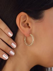 Luja Bijoux Pozłacane kolczyki-kreole rozmiar: onesize. Żółte kolczyki Luja Bijoux, pozłacane. Za 57.06 zł.