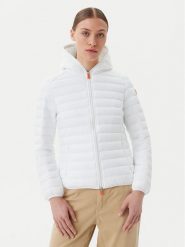 Save The Duck Kurtka przejściowa D33620W GIGA20 Biały Regular Fit. Białe kurtki Save the duck, bez wzorów, z syntetyku, bez kaptura. Za 399.99 zł.