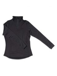 COLD Bluza polarowa "Lech" w kolorze czarnym rozmiar: 44. Czarne bluzy z polaru COLD, bez wzorów, z materiału. Za 133.95 zł.