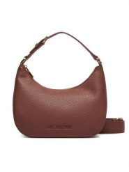 LOVE MOSCHINO Torebka JC4018PP1PLT0200 Brązowy. Brązowe torebki klasyczne Love Moschino, bez wzorów, ze skóry, bez dodatków. Za 949.99 zł.