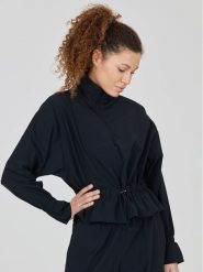Athlecia Kurtka anorak Hero W Jacket EA233335 Czarny Regular Fit. Czarne kurtki Athlecia, bez wzorów, z syntetyku, bez kaptura. Za 179.99 zł.