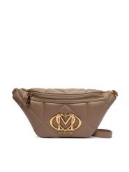 LOVE MOSCHINO Nerka JC4256PP0PLC0000 Beżowy. Brązowe nerki i saszetki Love Moschino, bez wzorów, ze skóry, bez dodatków. Za 919.99 zł.