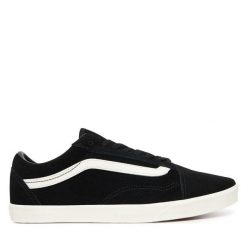 Tenisówki Vans. Czarne trampki Vans, bez wzorów, bez zapięcia, vans old skool. Za 249.99 zł.