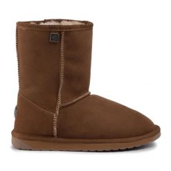 Śniegowce EMU Australia. Brązowe śniegowce Emu Australia, bez wzorów, bez zapięcia. Za 899.99 zł.