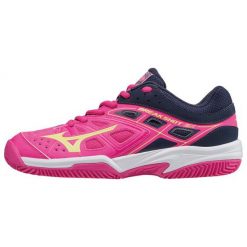 Mizuno Buty Tenisowe Break Shot Ex Cc (W) Pinkglo/Syellow/Peacoat 39.0/6.0. Buty treningowe marki Mizuno. W wyprzedaży za 249.00 zł.