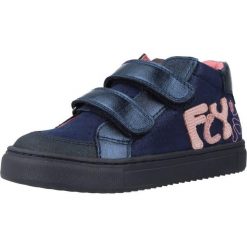 Buty GARVALIN 221331G Niebieski. Niebieskie buty trekkingowe GARVALIN, ze skóry, bez zapięcia. Za 151.99 zł.