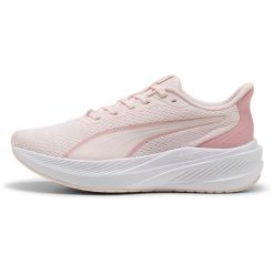 Buty sportowe Puma Dasher Lite. Czerwone buty treningowe Puma, bez wzorów, z materiału, bez zapięcia. Za 390.00 zł.