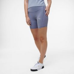 Legginsy fitness damskie Puma krótkie. Legginsy Decathlon, bez wzorów, sportowe, krótkie. Za 89.99 zł.