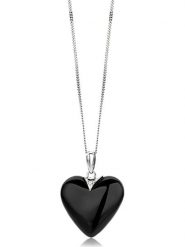 Revoni Złoty naszyjnik z diamentową zawieszką - dł. 45 cm rozmiar: onesize. Czarne naszyjniki Revoni, z materiału, z agatem, złote. Za 1,187.99 zł.