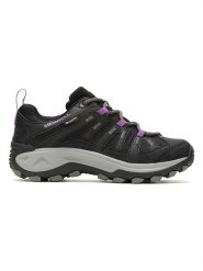 Merrell Buty turystyczne "Claypool 2" w kolorze czarno-fioletowym rozmiar: 41. Czarne buty trekkingowe Merrell, z gore-texu, bez zapięcia. Za 397.17 zł.