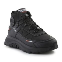 Buty Palladium Thunder Mid Protect Wp+ 74394-008-M Black czarne. Czarne buty treningowe bez wzorów, bez zapięcia. Za 898.36 zł.