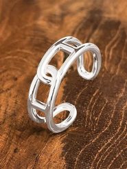 Eclat d'Argent Srebrny pierścionek rozmiar: 54. Szare pierścionki Eclat d'Argent, srebrne. Za 149.31 zł.