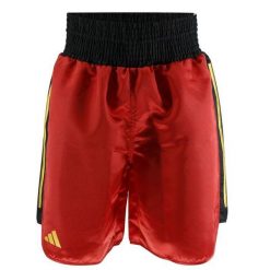 Szorty bokserskie adidas BX3-Pro. Czerwone szorty adidas, bez wzorów, sportowe. Za 224.50 zł.
