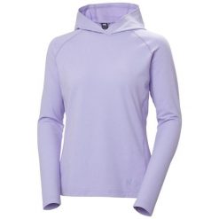 Damska kurtka turystyczna Helly Hansen Tyri. Fioletowe kurtki do biegania Helly Hansen, na lato, m, bez wzorów, z elastanu, z kapturem, do biegania. Za 422.00 zł.