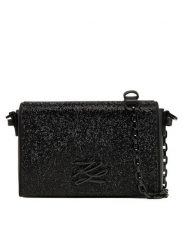 KARL LAGERFELD Torebka A1W30180 Czarny. Czarne kopertówki KARL LAGERFELD, bez wzorów, ze skóry, wizytowe, bez dodatków. Za 939.99 zł.