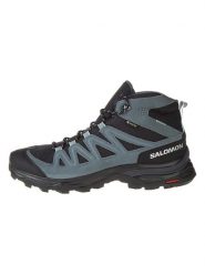 SALOMON Buty trekkingowe "X Ward" w kolorze czarno-niebieskim rozmiar: 36 2/3. Czarne buty trekkingowe Salomon, z gore-texu, bez zapięcia. Za 325.79 zł.