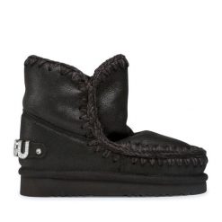 Śniegowce Mou. Czarne śniegowce Mou, bez wzorów, bez zapięcia. Za 1,219.00 zł.