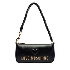 Torebka LOVE MOSCHINO. Czarne torebki klasyczne Love Moschino, bez wzorów, klasyczne, bez dodatków. Za 879.99 zł.