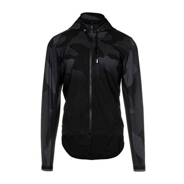 Nadrukowana kurtka wodoodporna Bioracer Enduro Tech. Czarne kurtki BIORACER, xl, bez wzorów, z tkaniny, bez kaptura. Za 437.50 zł.