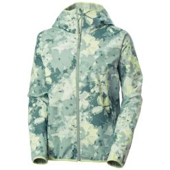 Damska kurtka wodoodporna Helly Hansen Graphic. Szare kurtki Helly Hansen, l, bez wzorów, z poliamidu, bez kaptura. Za 640.80 zł.