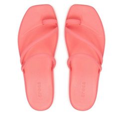 Japonki Crocs. Czerwone japonki Crocs, bez wzorów. Za 179.99 zł.