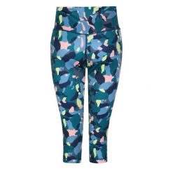 Legginsy damskie fitness Dare 2B Influential. Niebieskie legginsy Dare 2b, bez wzorów, z materiału, eleganckie. Za 125.45 zł.