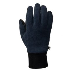 Rękawiczki trekkingowe Jack Wolfskin Vertigo. Niebieskie rękawiczki Jack Wolfskin, bez wzorów, sportowe. Za 129.99 zł.