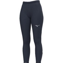 Damskie legginsy Mizuno MZNRB. Niebieskie legginsy Mizuno, bez wzorów, z materiału, eleganckie. Za 186.50 zł.