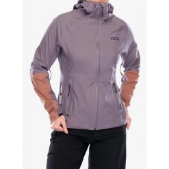 Kurtka rowerowa damska ION Shelter 3L. Fioletowe kurtki ION, l, bez wzorów, sportowe, bez kaptura. Za 587.00 zł.