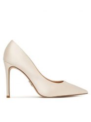 Steve Madden Szpilki Thrive Pump 11003887 Biały. Białe szpilki Steve Madden, bez wzorów, z materiału, bez obcasa, na szpilce, bez zapięcia. Za 519.99 zł.