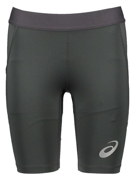 Asics Bermudy "Fujitrail Sprinter" w kolorze szarym do biegania rozmiar: M. Szare spodnie dresowe ASICS, bez wzorów. Za 122.67 zł.