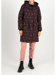 Blutsgeschwister Kurtka zimowa "Winter Wonder Woods" w kolorze czarno-różowym rozmiar: M. Czarne kurtki Blutsgeschwister, na zimę, m, z aplikacjami, z materiału, bez kaptura. Za 400.65 zł.