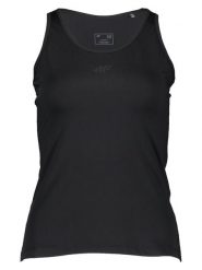 4F Top sportowy w kolorze czarnym rozmiar: S. Czarne topy sportowe 4f, s, bez wzorów, z materiału, outdoorowe. Za 48.05 zł.