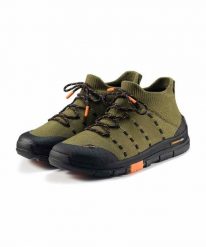 Buty turystyczne damskie wodoodporne Brubeck TREK MERINO. Zielone trekkingi Brubeck, bez wzorów, z materiału, bez zapięcia, trekkingowe. Za 499.00 zł.